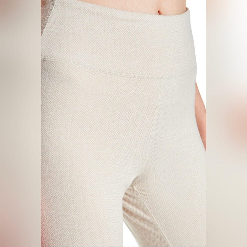 Zig Zag Patterned Warm Leggings - image 2